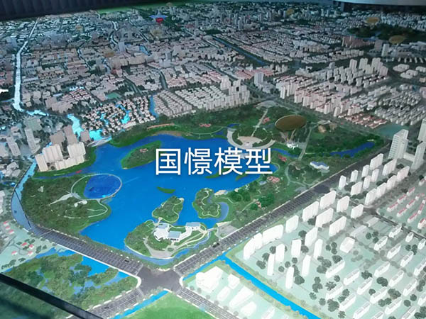 漠河市建筑模型