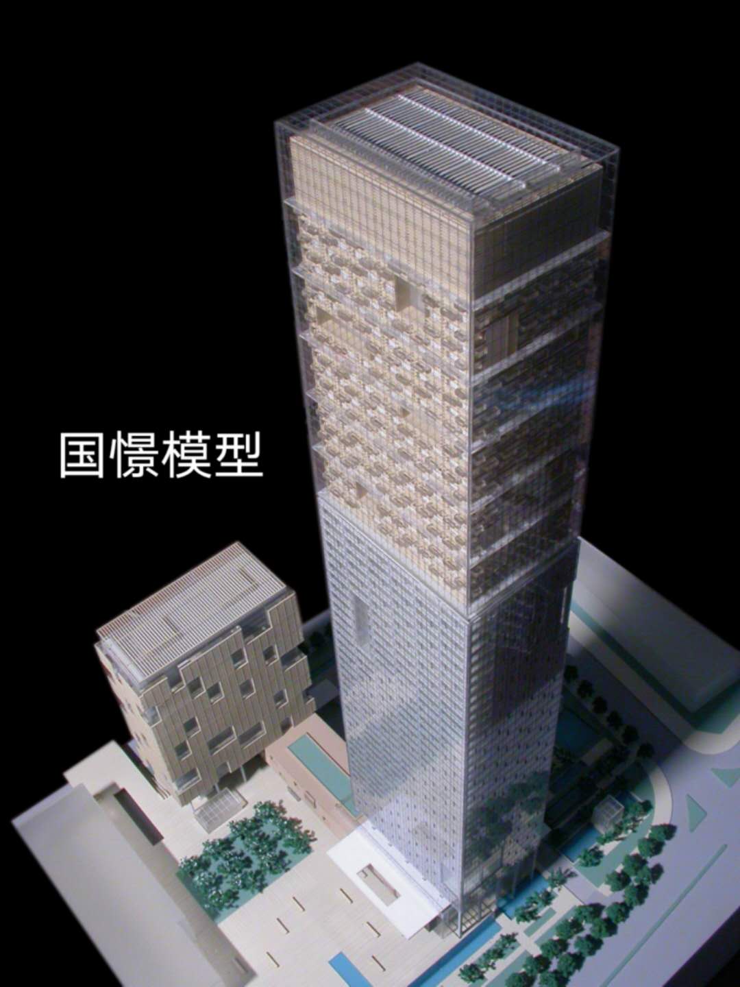 漠河市建筑模型